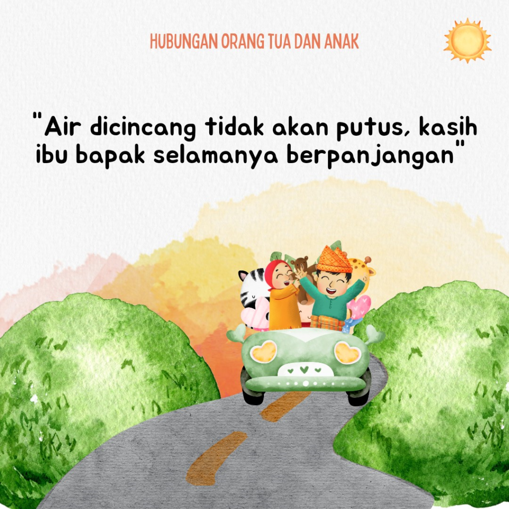 Air Dicincang Tak Akan Putus