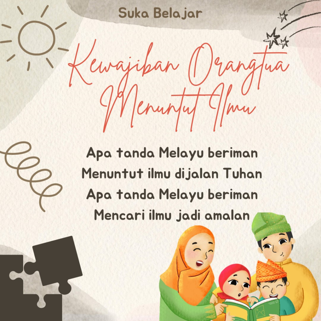 Kewajiban Orang Tua Menuntut Ilmu