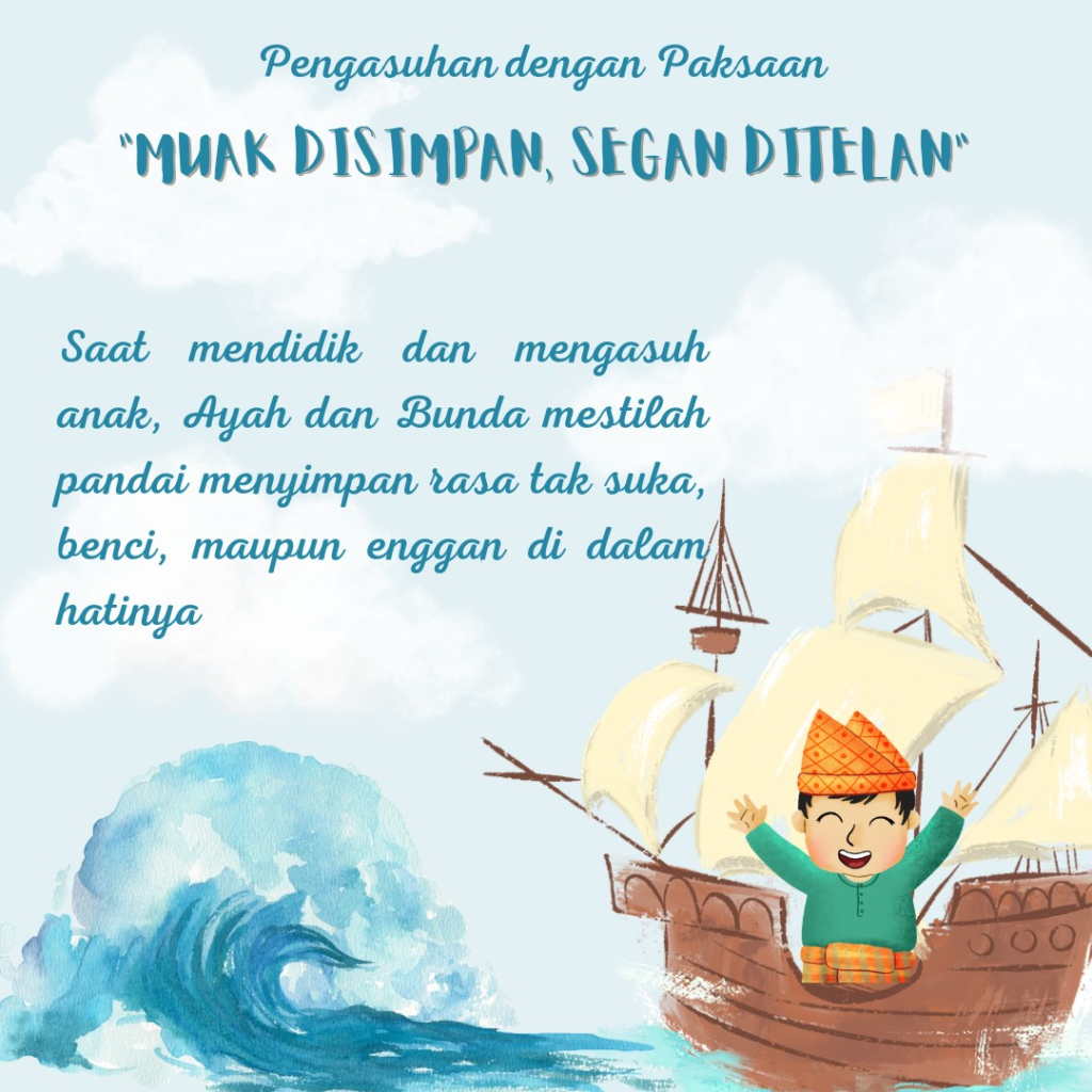 Muak disimpan segan ditelan
