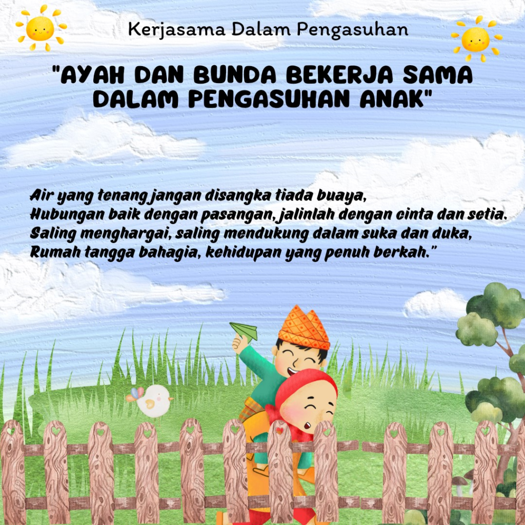 Sudahkah Ayah Bunda Bekerja sama dalam Pengasuhan